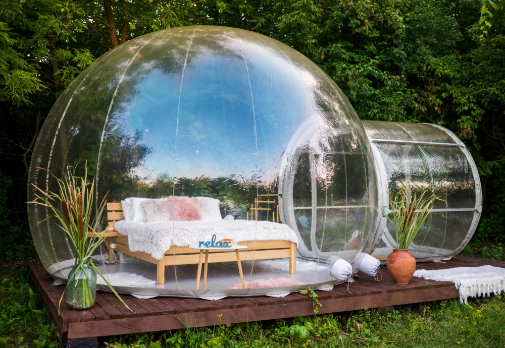 pop up transparent tent